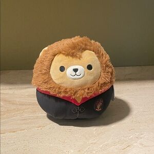 Squishmallows Harry Potter Gryffindor Lion 8” Plush